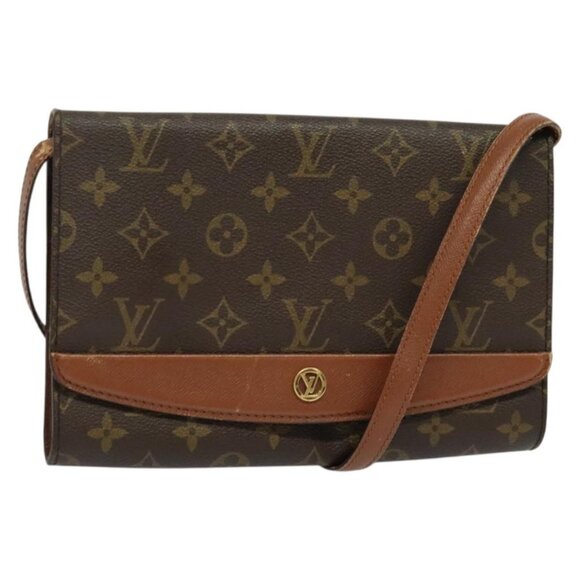 LOUIS VUITTON Monogram Bordeaux 24 Shoulder Bag LV Auth - Picture 1 of 16